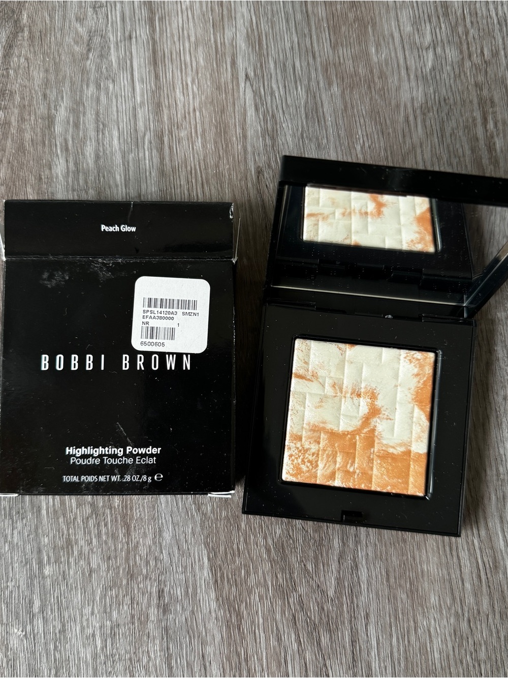 Bobbi Brown Highlighting Pressed Powder Peach Glow 8g NIB